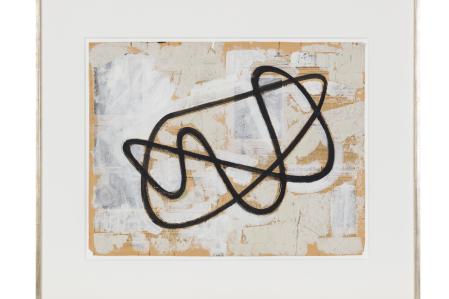1957, Gl&ouml;ckner, &Uuml;berlagerungen zweier Kurven, VG Bild-Kunst Bonn, 2025