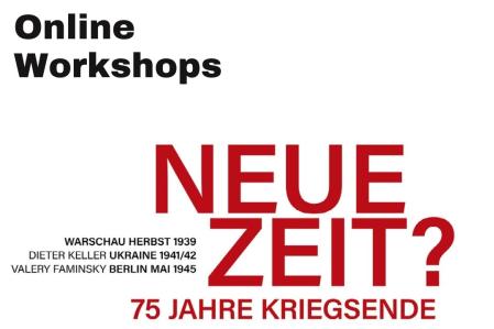 Neue Zeit? 75 Jahre Kriegsende Visual