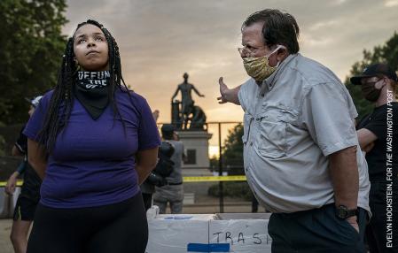 World Press Photo of the Year Nominee, Evelyn Hockstein for The Washington Post