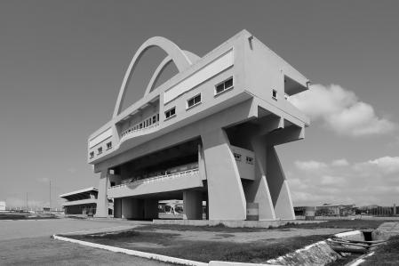 Foto Ghana, Accra, Unabhängigkeitsbogen Independence Arc, 1961, Architekt Victor Adegbite, 2022
