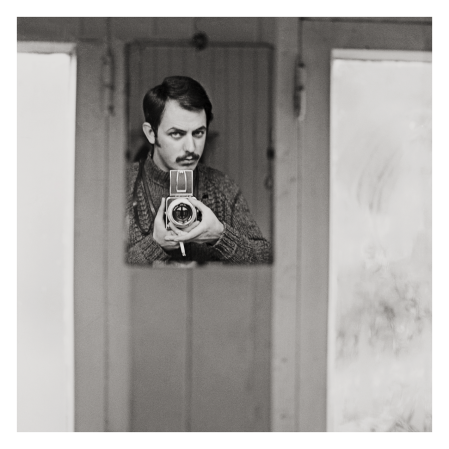 Selbstporträt mit Hasselblad, Puerto Montt, Chile 1973, Armindo Cardoso