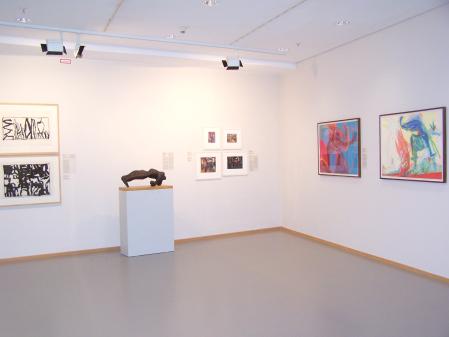 Ansicht der Ausstellung Kunst und Künstler der DDR